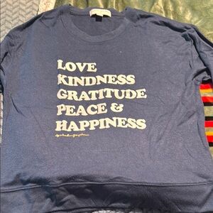 Spiritual Gangster Navy Sweatshirt